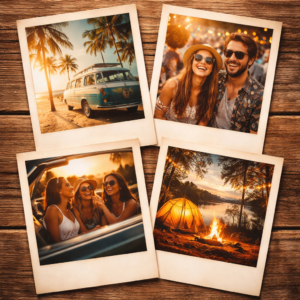 retro polaroid photo prints